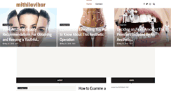 Desktop Screenshot of mithilavihar.com